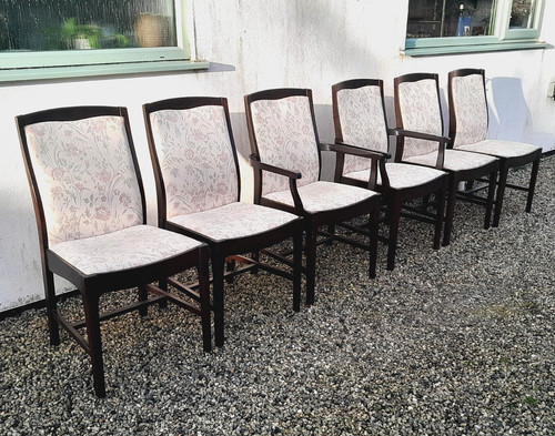 Set vintage upholstered - 6,