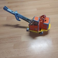 Vintage CORGI Construction Site PRIESTMAN CUB SHOVEL CRANE 1963