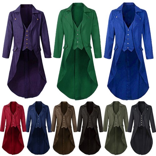 Men tailcoat gothic - gothic, long