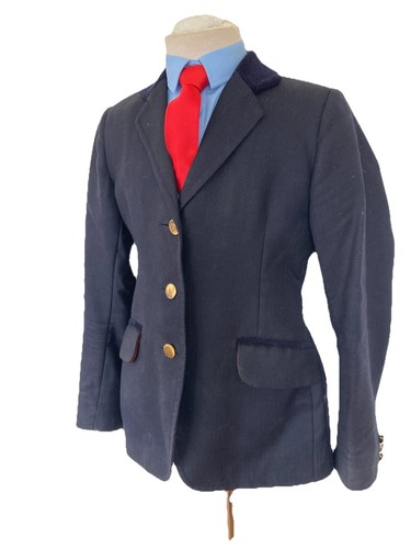 Beau cheval navy wool show - le,