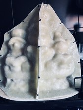 READY TO POST Fibreglass And Latex Mould Of A Lovely Christmas Statue 16 “/16”