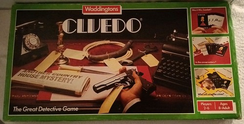 Waddingtons cluedo murder - waddingtons,