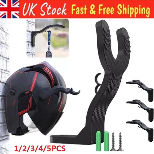 Motorcycle bicycle helmet rack - bicycle,