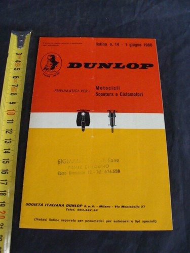 Dunlop brochure scooter tires - dunlop,
