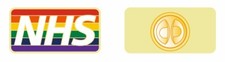 NHS LGBT Pin Badge - Nurse -
