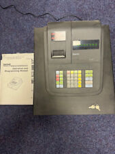 Sam4s ER- 180US Cash Register Shop Till 2  keys. Black VAT RECEIPT NO RETURN