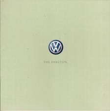 Volkswagen Phaeton 2008-2009 UK Market Brochure 3.0 V6 TDi, 4.2 V8 & 6.0 W12