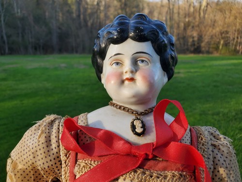 Antique germany china - antique, head