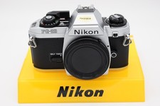 Nikon FG-20 Auto/Manual SLR in silver. Working in manual only. New seals.