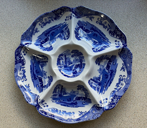 Spode vintage blue white - vintage,
