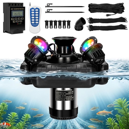 1hp 15000gph pond fountain - 1hp,