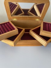 Mele & Co. Wooden Jewelry Box