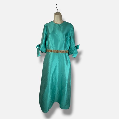 Reem acra women blue satin - reem,