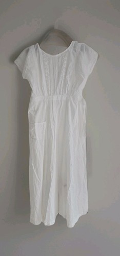 Victorian white cotton - victorian, apron