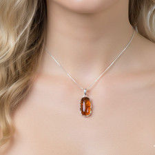 Baltic amber 925 sterling