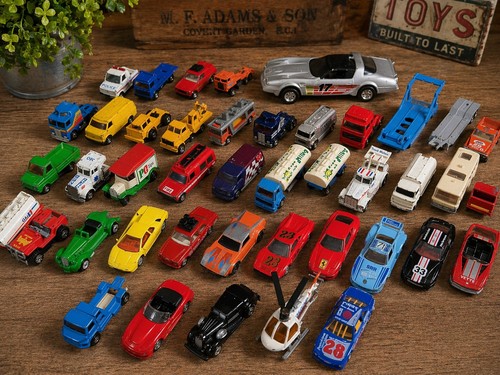 Vintage diecast toy cars - diecast,