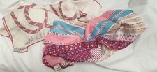 Ladies RICHARD ALLAN & JEAN PAREL 100% Silk Multicoloured Scarves- CG BA2