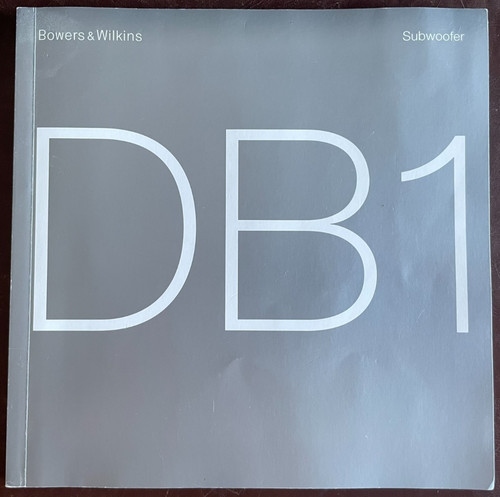 Original bowers wilkins b - wilkins, b&w