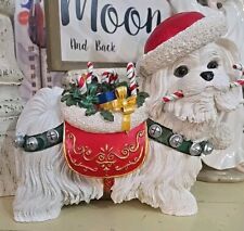 Danbury Mint Christmas Maltese