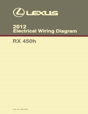2012 Lexus RX 450h Wiring