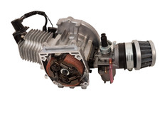 NEW ! 49CC 2 STROKE ENGINE, CARB, AIR FILTER, HEAD  MINI MOTO DIRT BIKE / QUAD