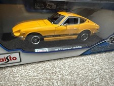 MAISTO 1971 DATSUN 240Z YELLOW