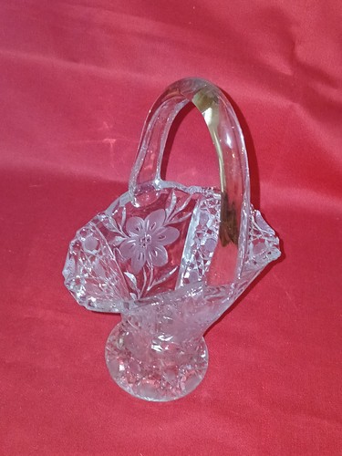 Vtg cut crystal glass - vtg.,