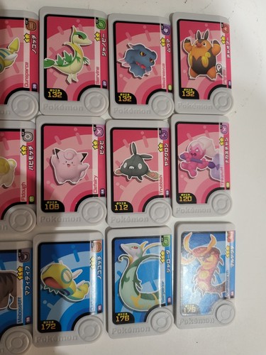 Pokemon japan arcade tokens - japan, x