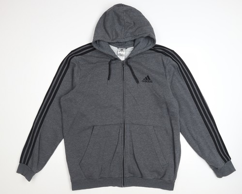 Adidas men grey - grey, zip