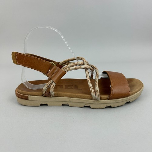 Sorel sandals size uk6 brown - sorel,