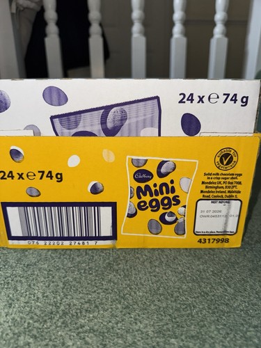 Cadbury mini egg box