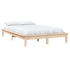 Solid Wood Pine Bed Frame