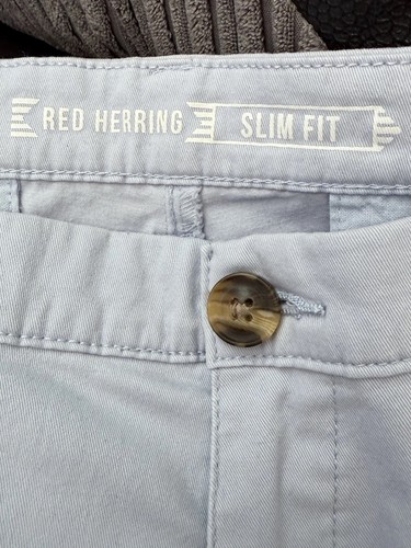 Red herring slim fit - red,