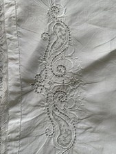 Vtg Richelieu Cutwork White