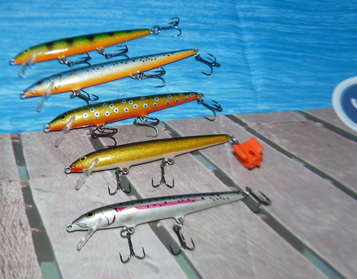 Rapala floating fishing - 5,
