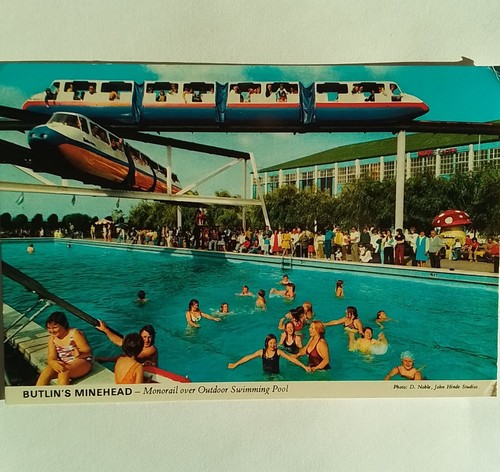 Vintage postcard butlin s - vintage, of