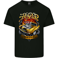 Hotrod Legend Hot Rod Dragster Car Mens Light Cotton T-Shirt