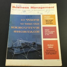 VTG Business Management Magazine February 1967 - Beat The Executive Shortage