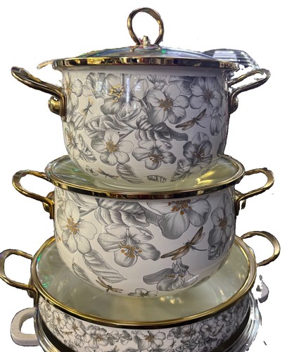 Classic enamel nonstick pots - nonstick,