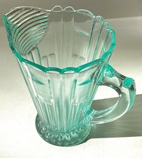 Vintage Glass Water Jug Art
