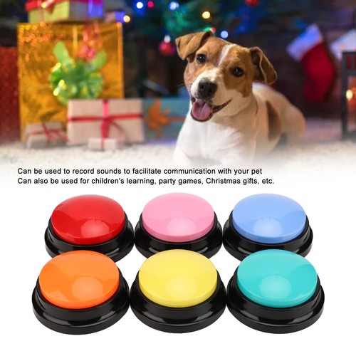 6pcs dog record button - dog,