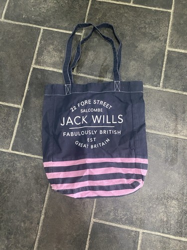 Jack wills canvas tote bag - wills,