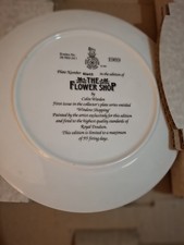 Royal Dalton Flower Shop Plate
