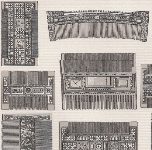 Medieval combs toiletry - &,