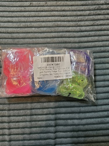Pack gummy bear squishy toys - pack,