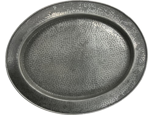 Hand hammered pewter - pewter, beer