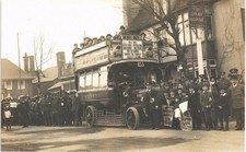 Hatfield. General Bus & Military Group. Dray Horse Pub by Kentish. Murder Poster