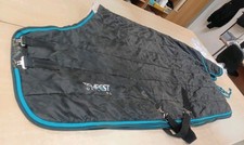 Shires Tempest 5ft 6in Stable Quilt Rug Mediumweight 200g Black (HAP)