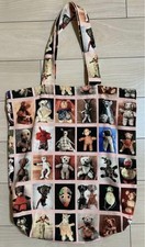 Vivienne Westwood Teddy Bear Canvas Tote Bag Large Unisex Japan Rare Used