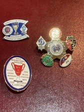 Glasgow Rangers football 1972 European Cup Winners Cup - 3 pin badges.